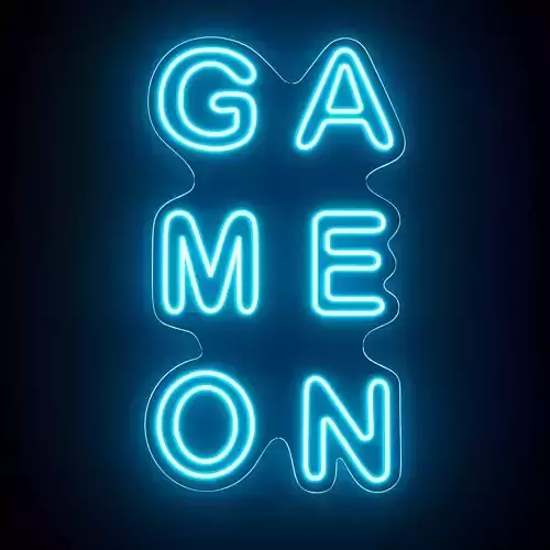 Game On Neon Sign