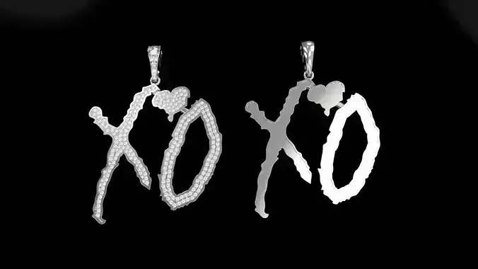 X O pendant 
