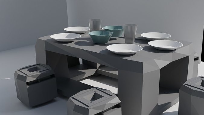 Table 3D model | CGTrader
