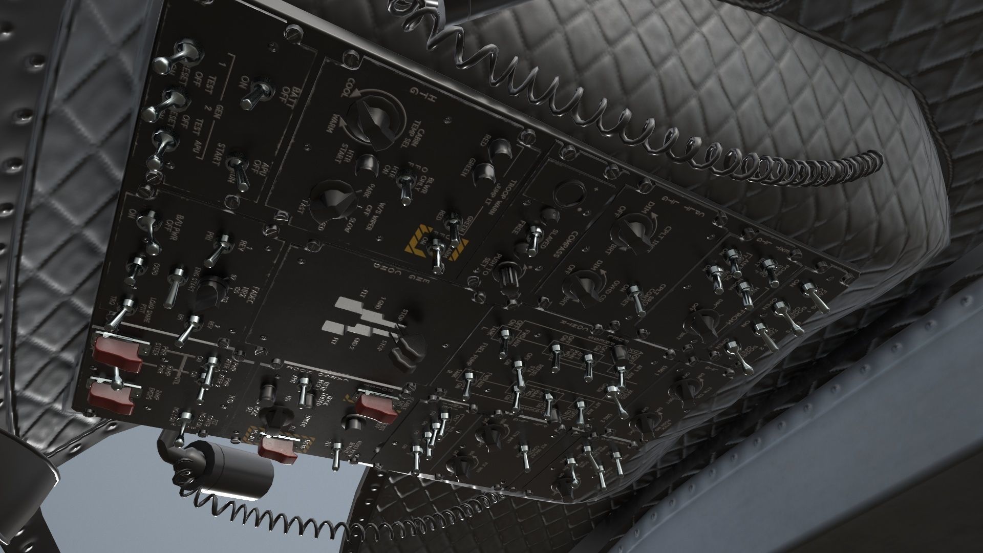  CH-47 Chinook Luftwaffe Basic Animation 3D model_20