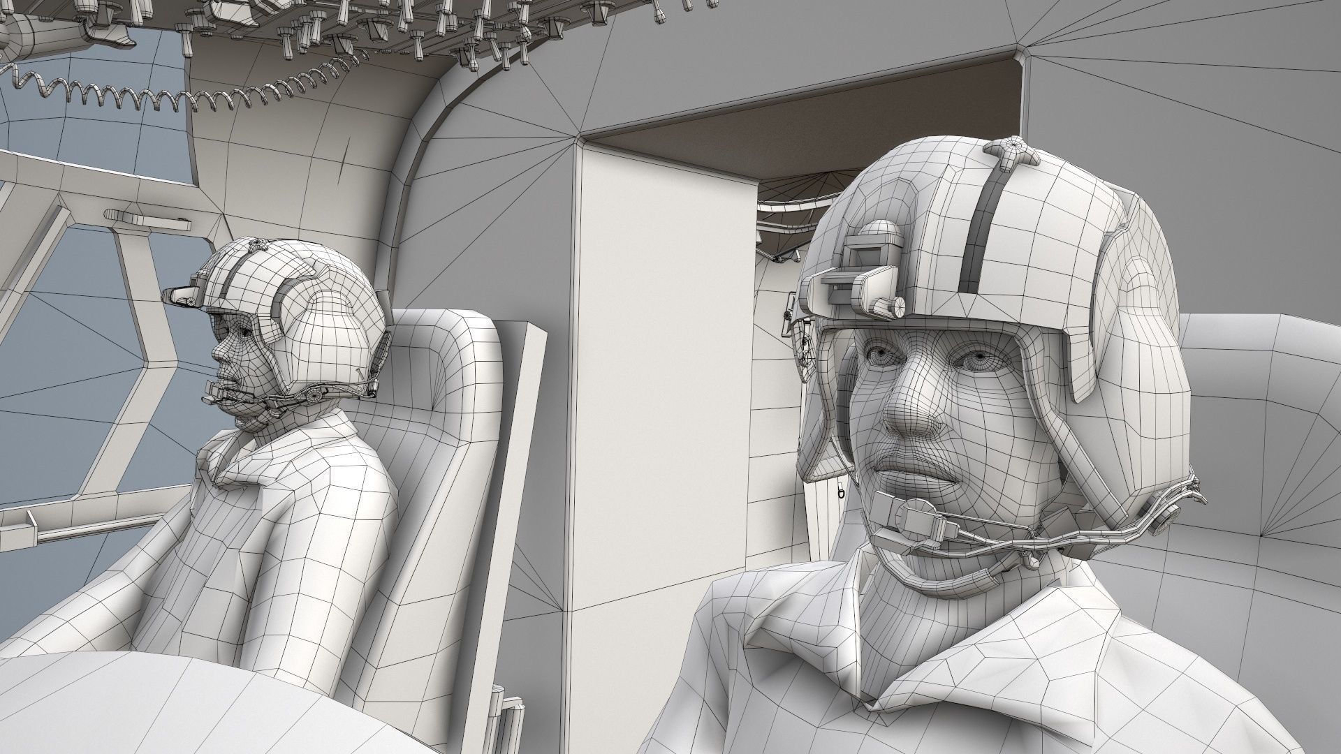  CH-47 Chinook Luftwaffe Basic Animation 3D model_26