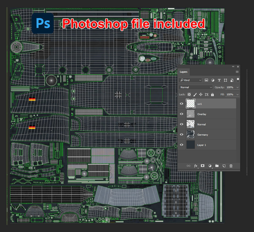  CH-47 Chinook Luftwaffe Basic Animation 3D model_32