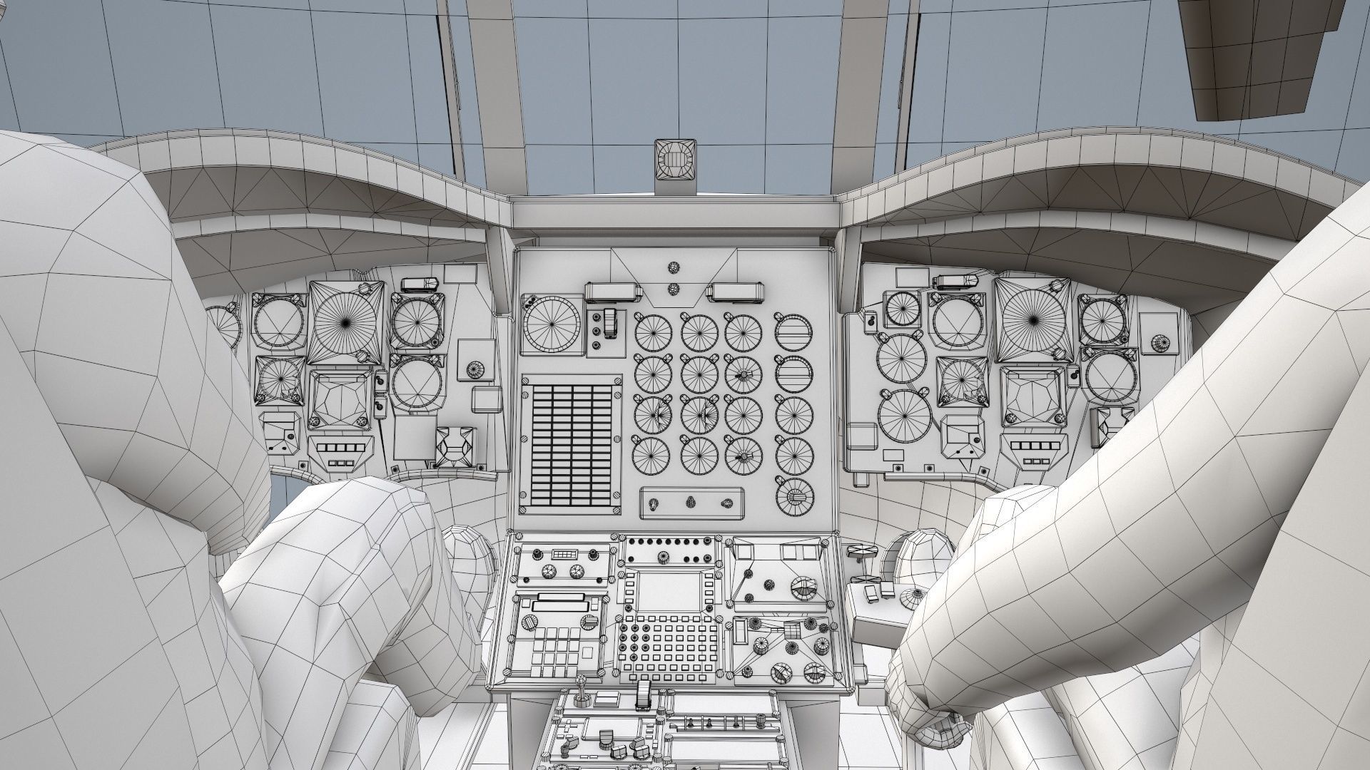  CH-47 Chinook Luftwaffe Basic Animation 3D model_25