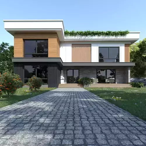 Villa R Exterior Scene 2023