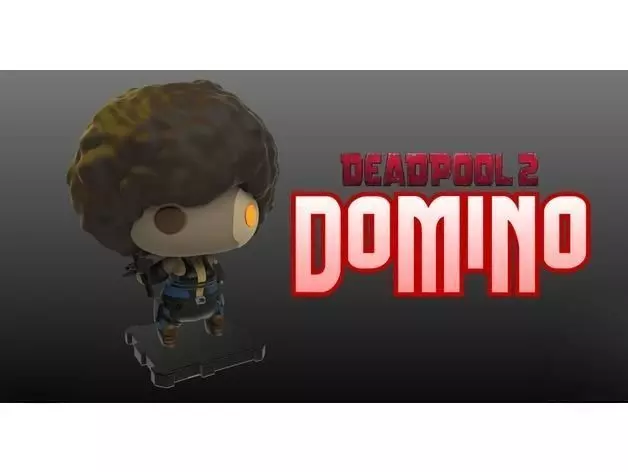 DOMINO 3D Printed Artwork 3D print model