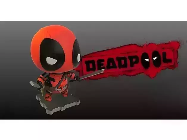 Deadpool 3D Printed Collectible