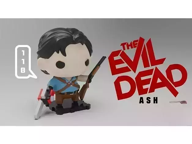Evil Dead 3D Printed Horror 3D print model