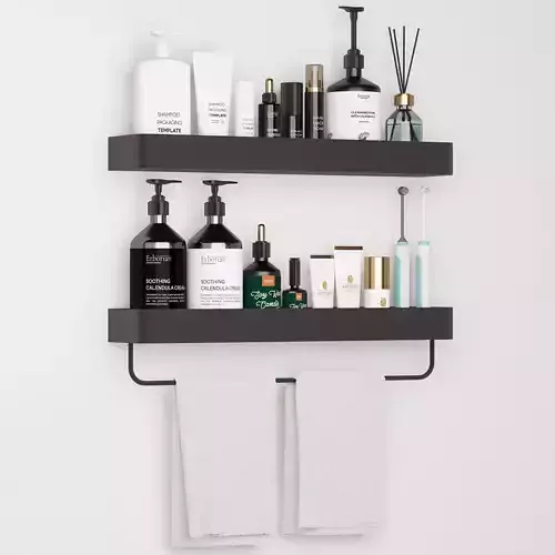 Bathroom accessories set