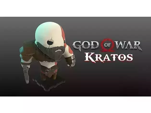Kratos 3D Printing Sculpture