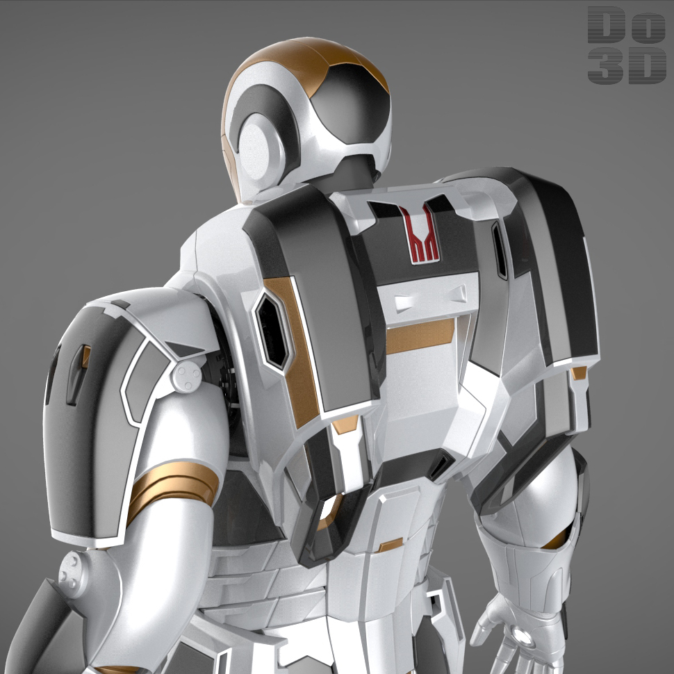 Iron Man 3 Suits - Patriot Armor Mark 39 G...