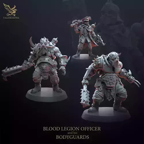 BLOOD LEGION OFFICER And His BODYGUARD