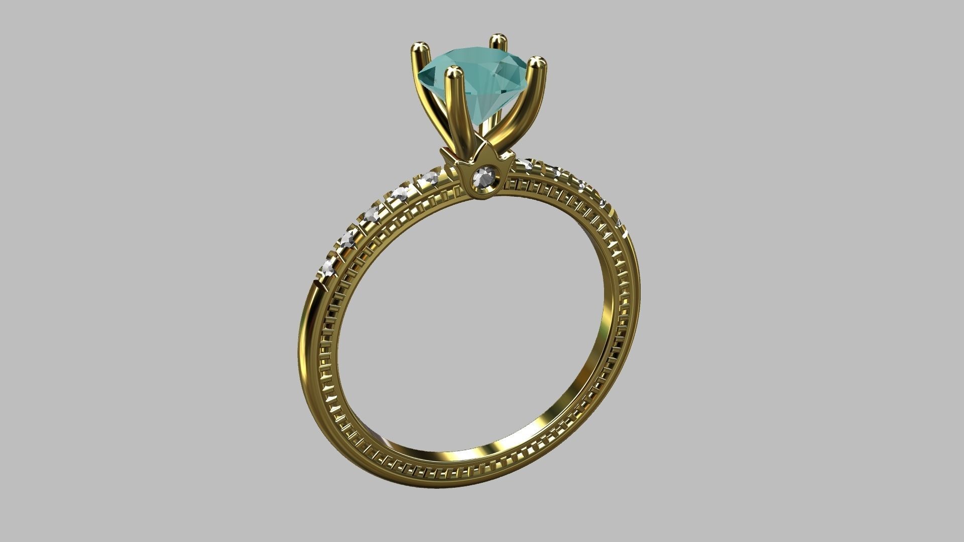 Perfect Ring 3D print model_2