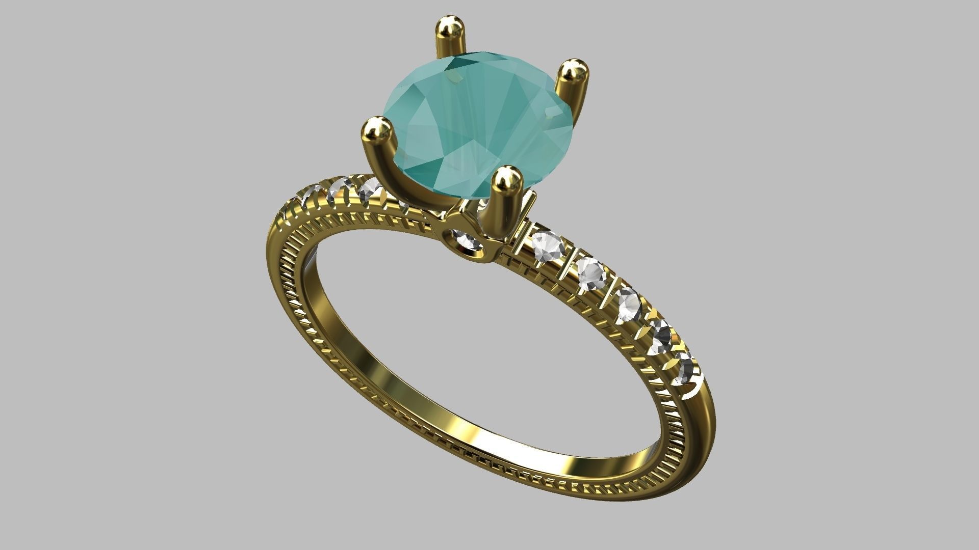 Perfect Ring 3D print model_3