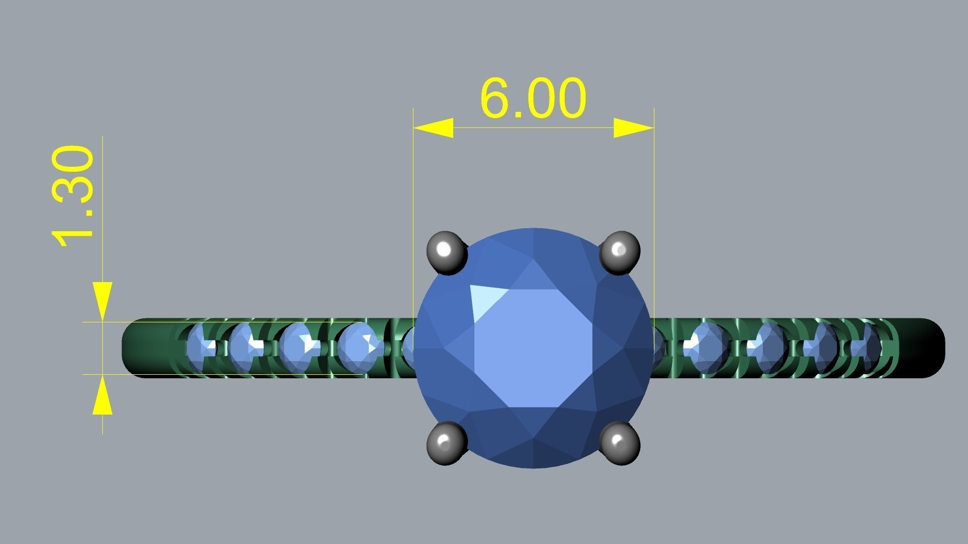 Perfect Ring 3D print model_11