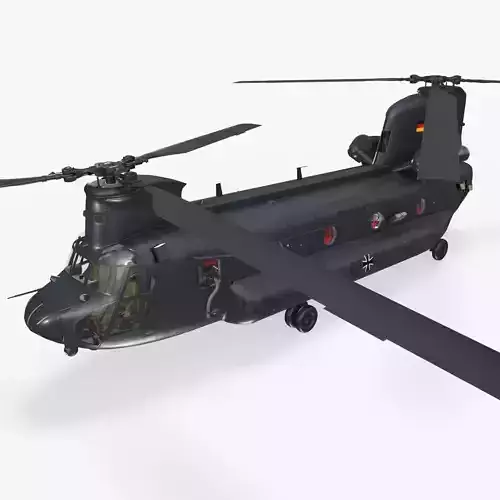  CH-47 Chinook Luftwaffe Complex Animation
