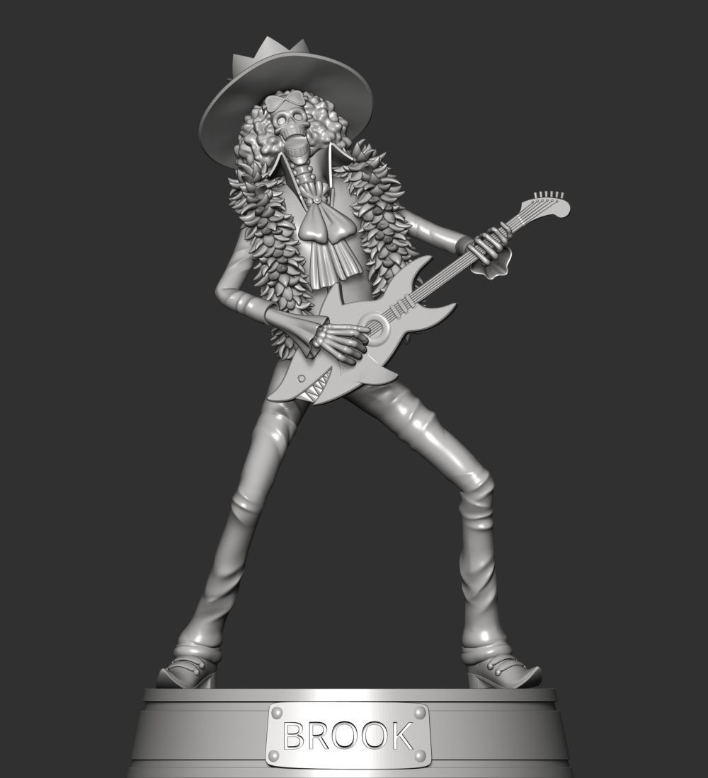 Brook - One Piece 3D print model_10