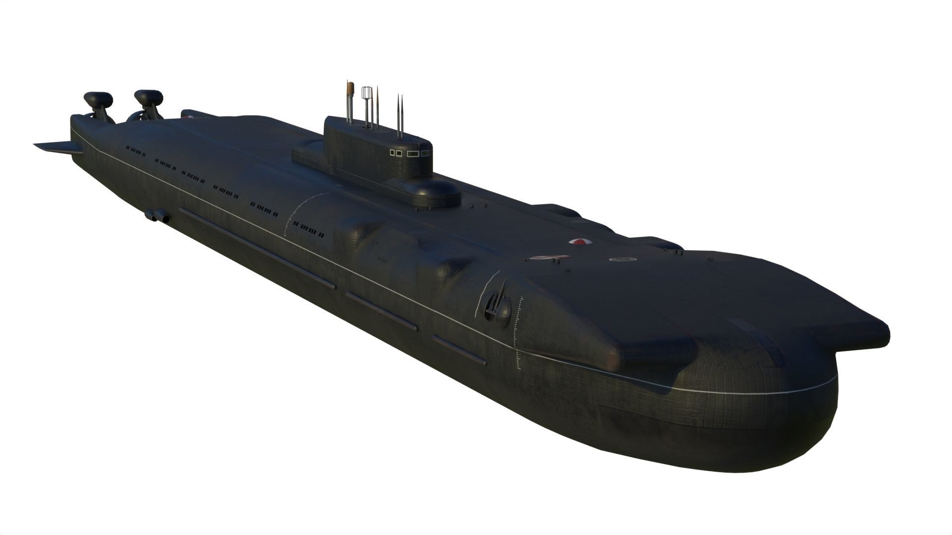 Project 717 amphibious Transport Submarine 3D model_3
