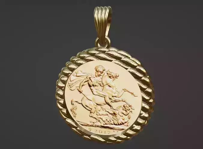 full sovereign quarter oz American gold eagle coin frame mount 