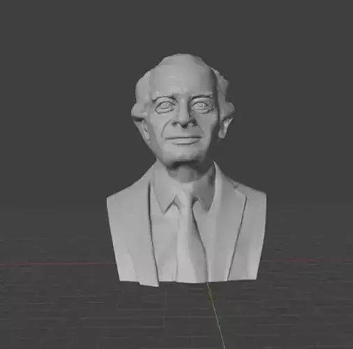 Linus Pauling 3D print model