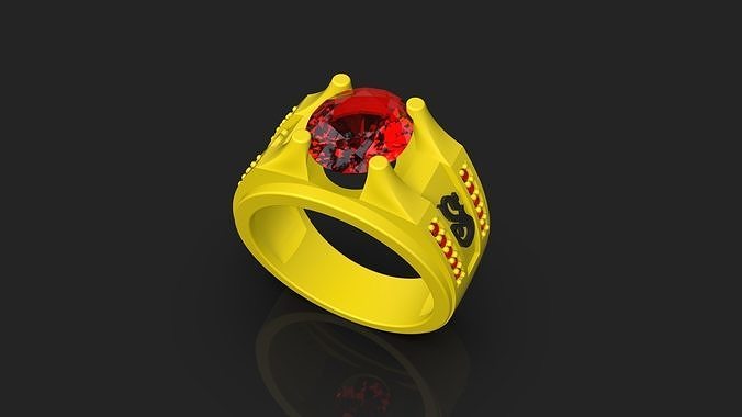 men ring  Free 3D print model