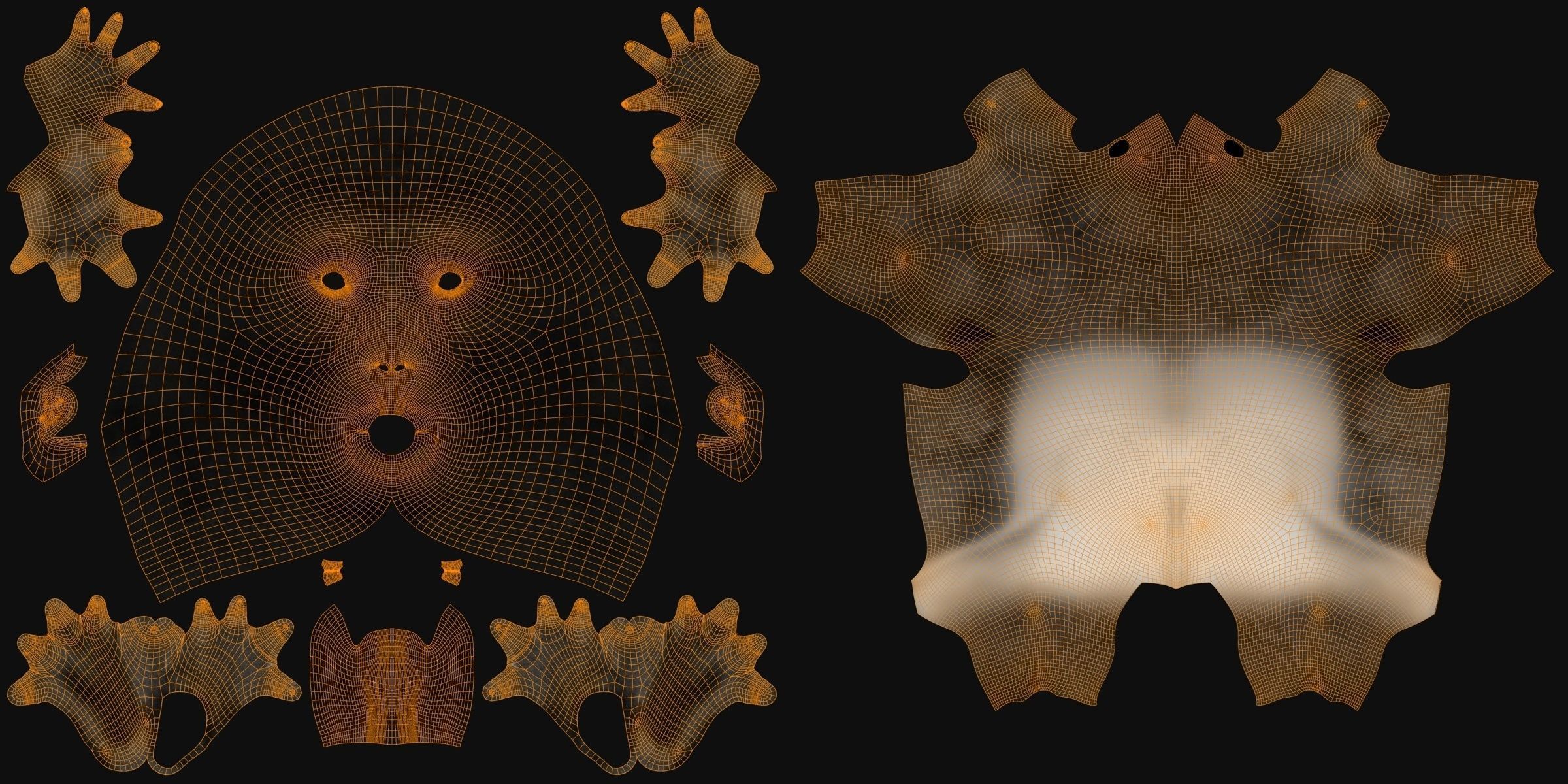 Silverback Gorilla Animation  VFX Grace 3D model_23