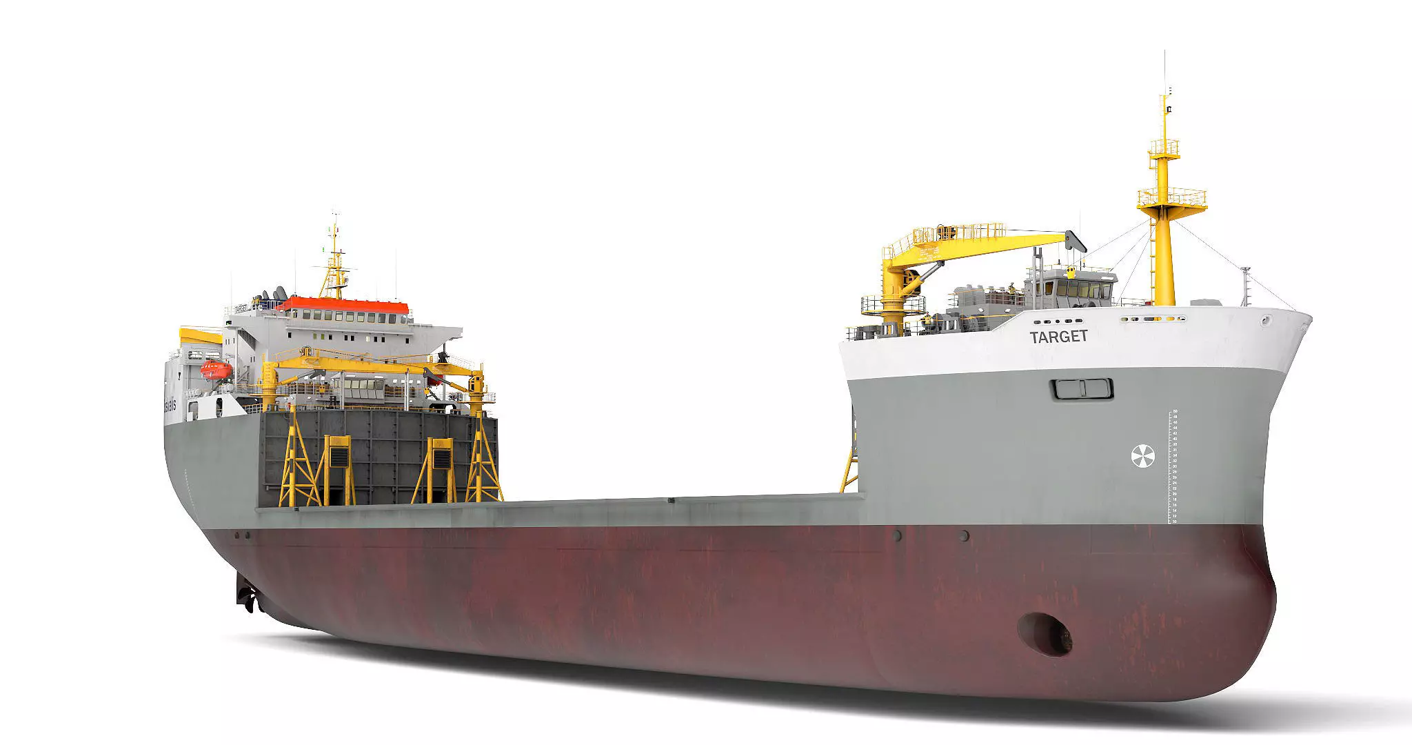 Heavy Load Carrier MV Target BS 3D model_0