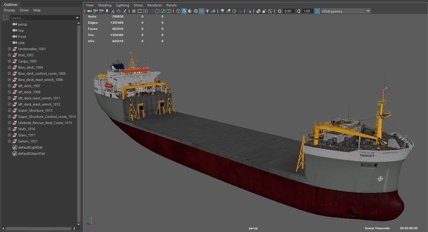 Heavy Load Carrier MV Target BS 3D model_18
