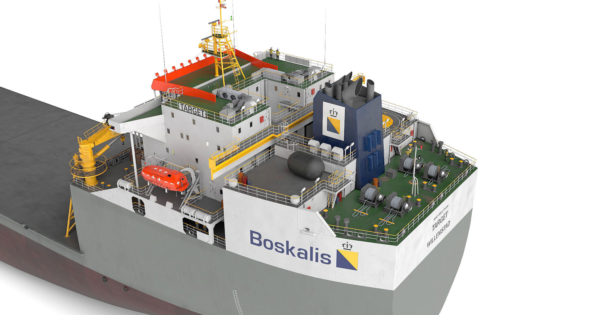 Heavy Load Carrier MV Target BS 3D model_9