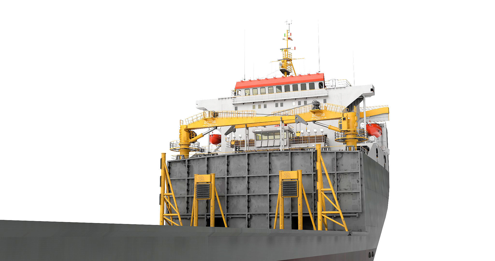 Heavy Load Carrier MV Target BS 3D model_8