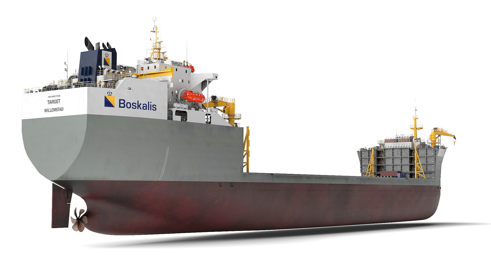 Heavy Load Carrier MV Target BS 3D model_1