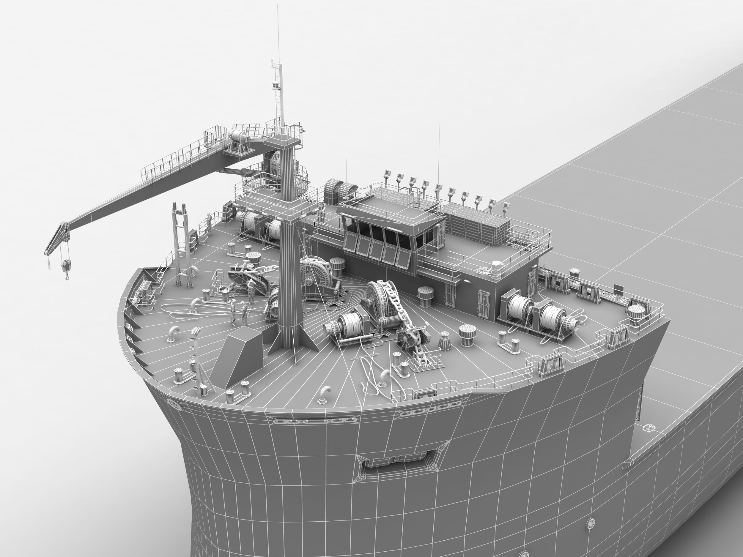 Heavy Load Carrier MV Target BS 3D model_13