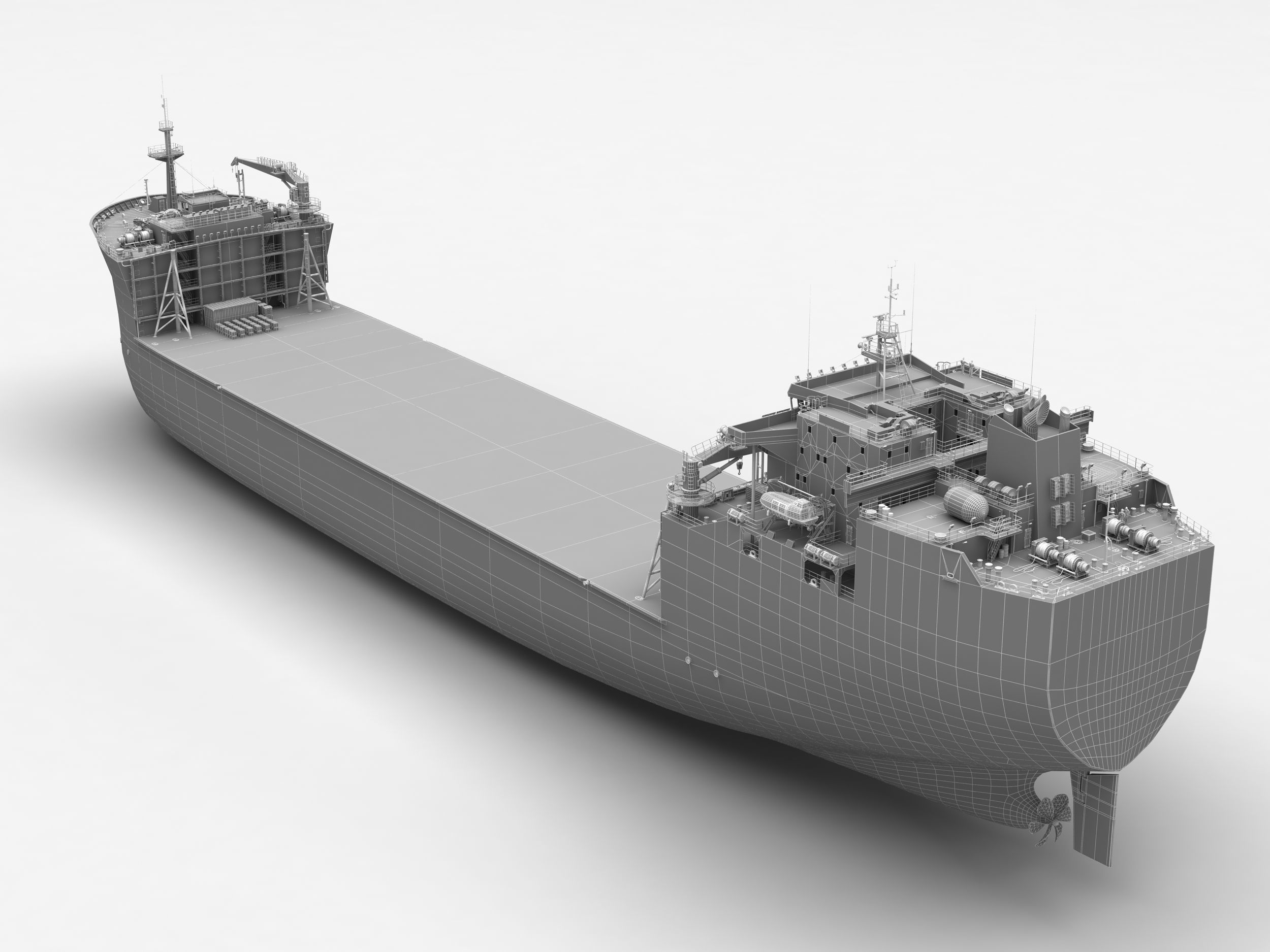 Heavy Load Carrier MV Target BS 3D model_11