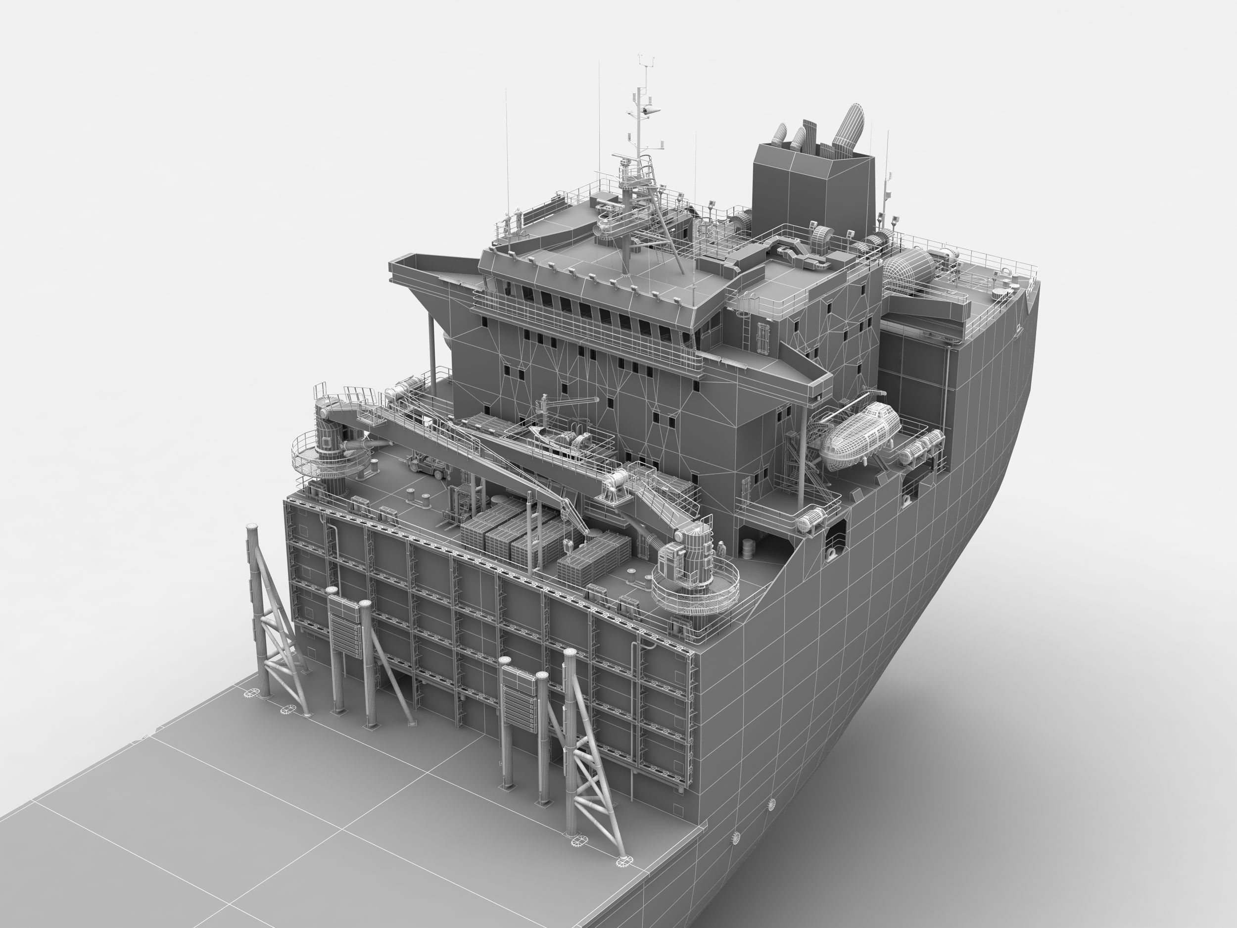 Heavy Load Carrier MV Target BS 3D model_12