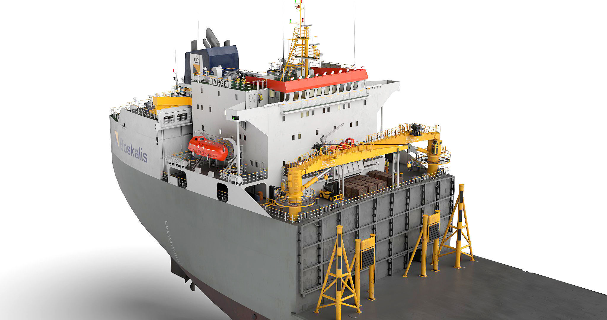 Heavy Load Carrier MV Target BS 3D model_5