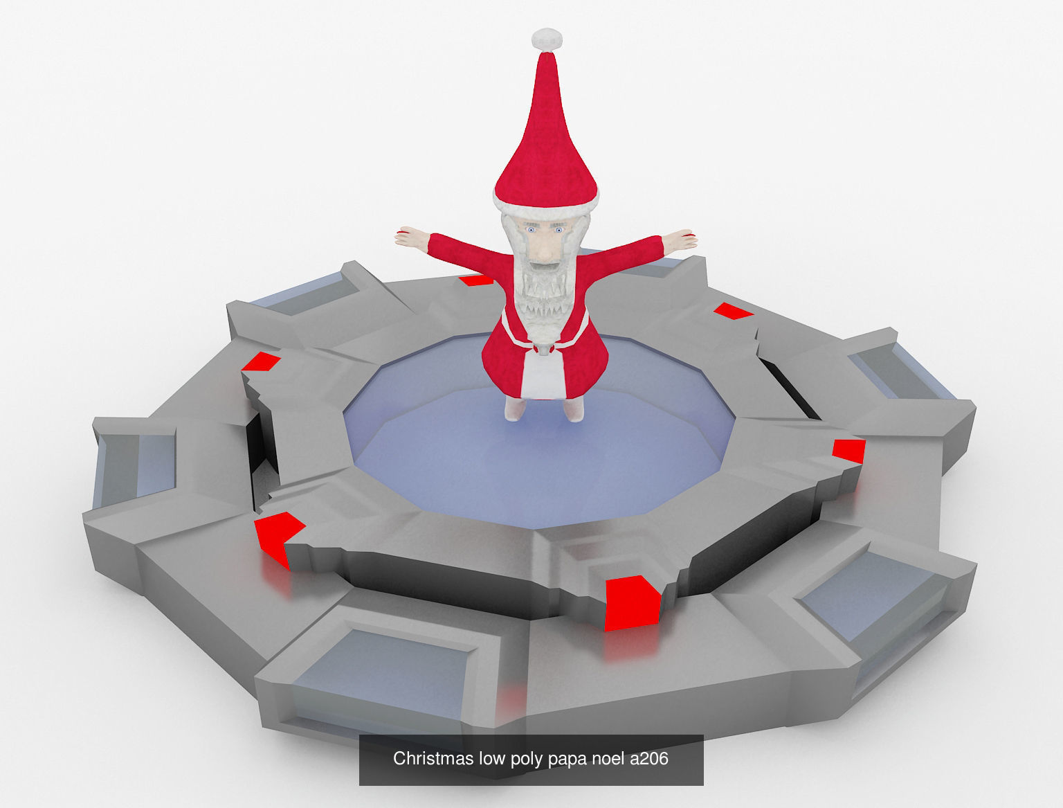 Booth Exhibition Stand G30 3D Model Collection_10