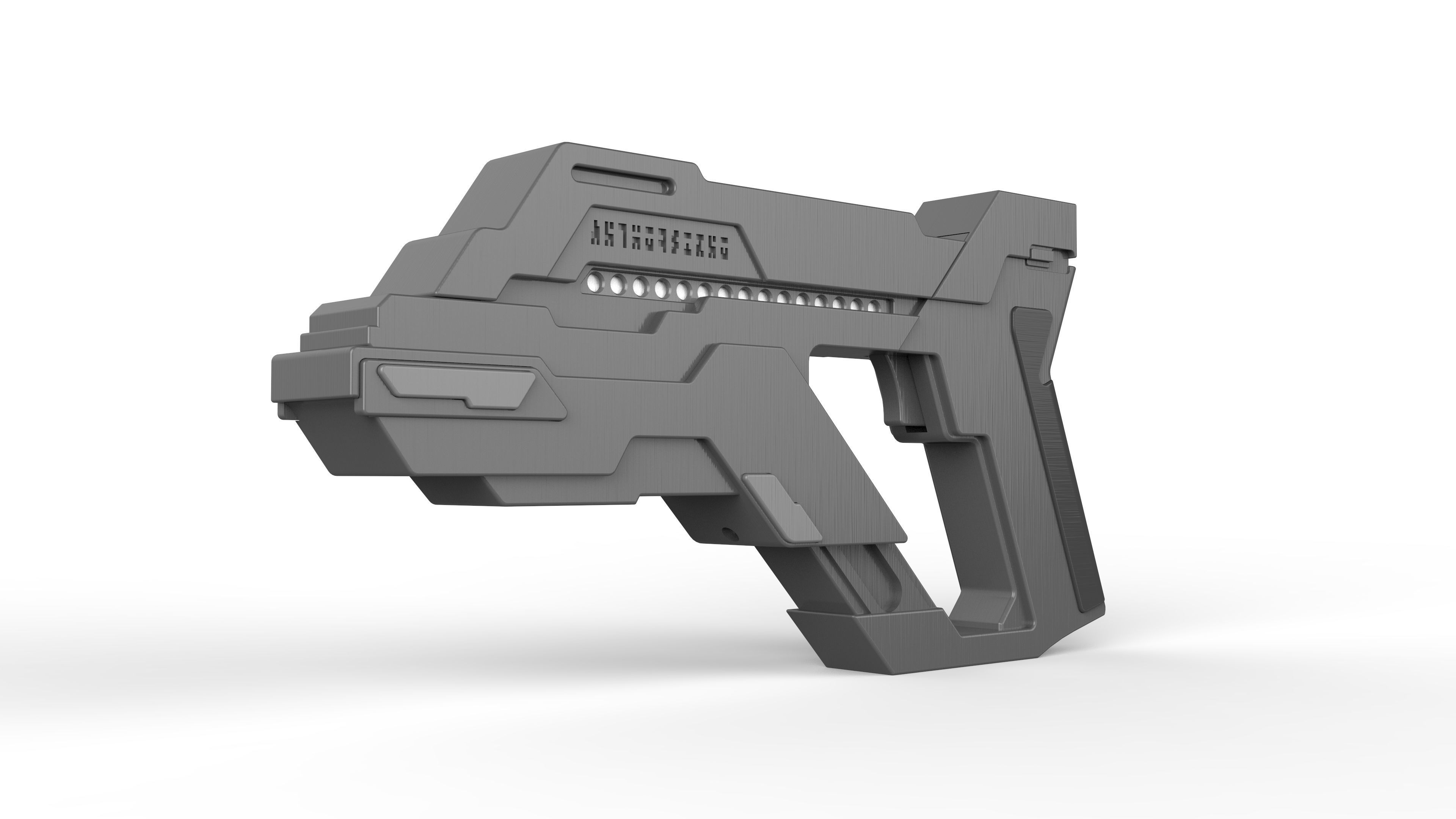 Asuran Replicator Stunner - Stargate - STL and CAD - Commercial 3D print model_5