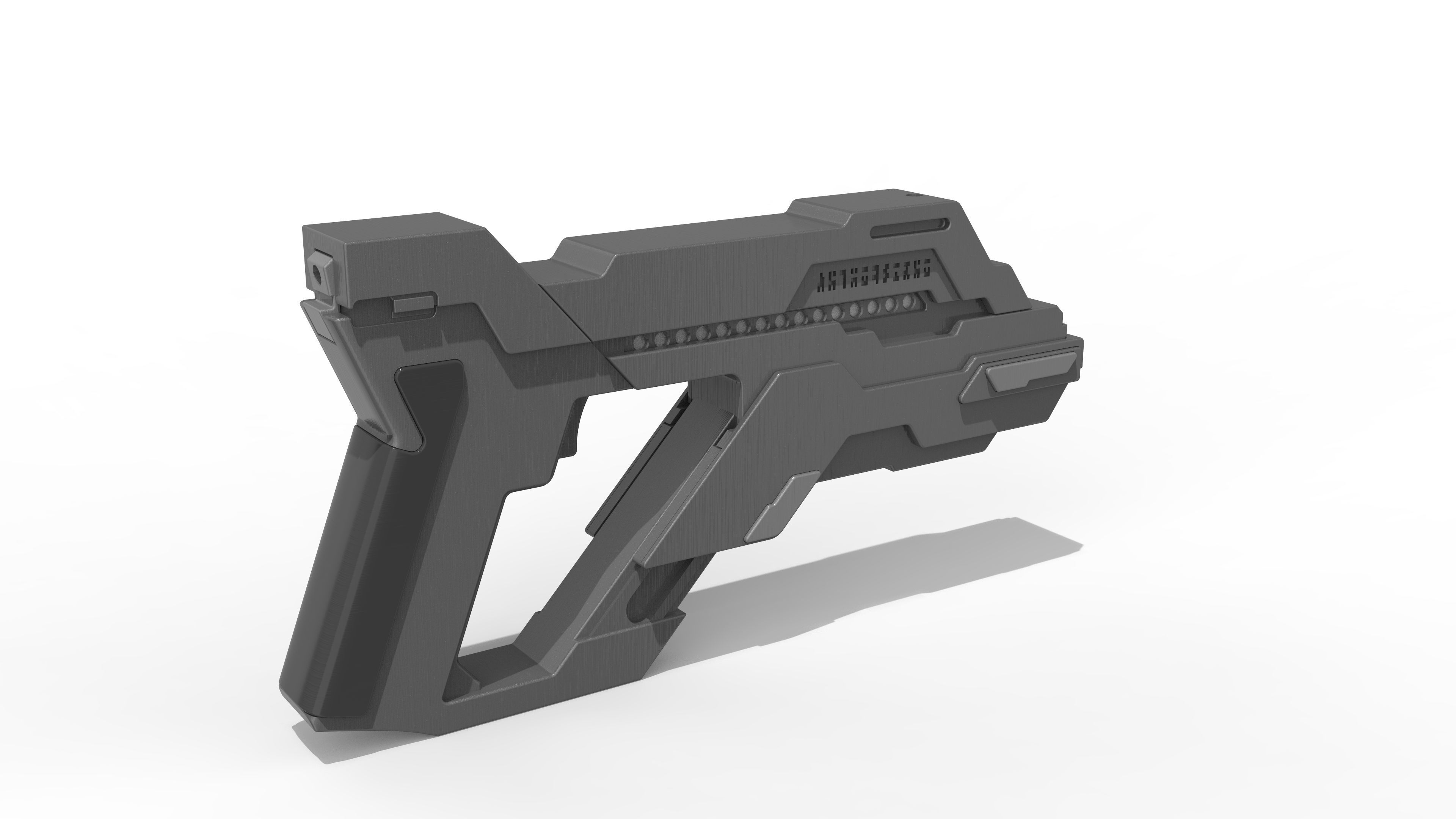Asuran Replicator Stunner - Stargate - STL and CAD - Commercial 3D print model_6