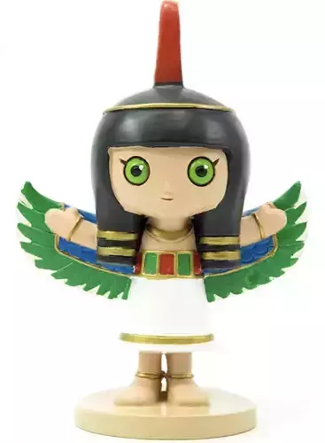 God Maat Miniature Hight poly ready for 3D Printing