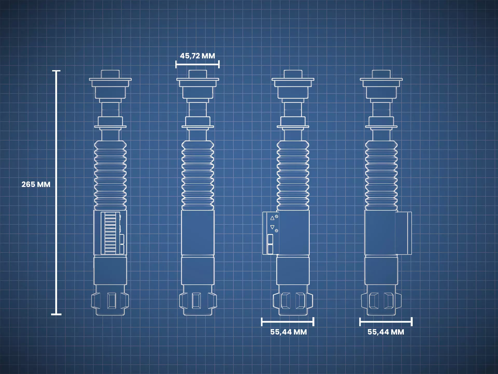 luke skywalker lightsaber Free 3D print model