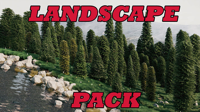 Landscape Pack 2 3D model
