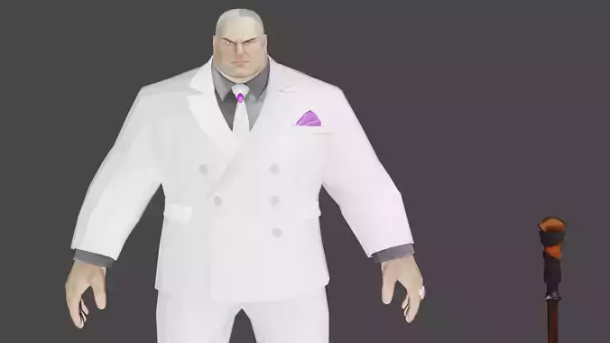 Kingpin 3D model 3D model