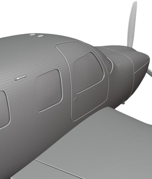 Piper Saratoga II TC ready 3D printing 3D print model_6