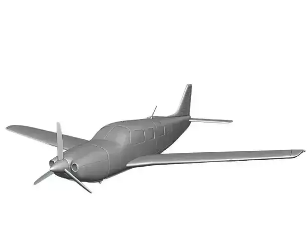 Piper Saratoga II TC ready 3D printing 3D print model