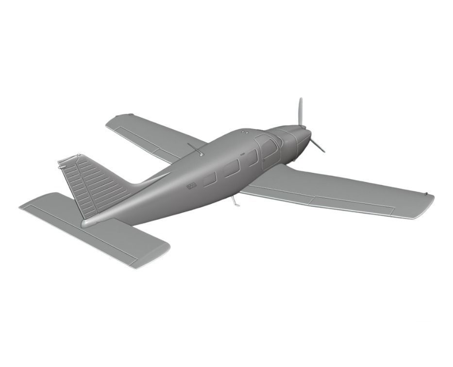 Piper Saratoga II TC ready 3D printing 3D print model_7