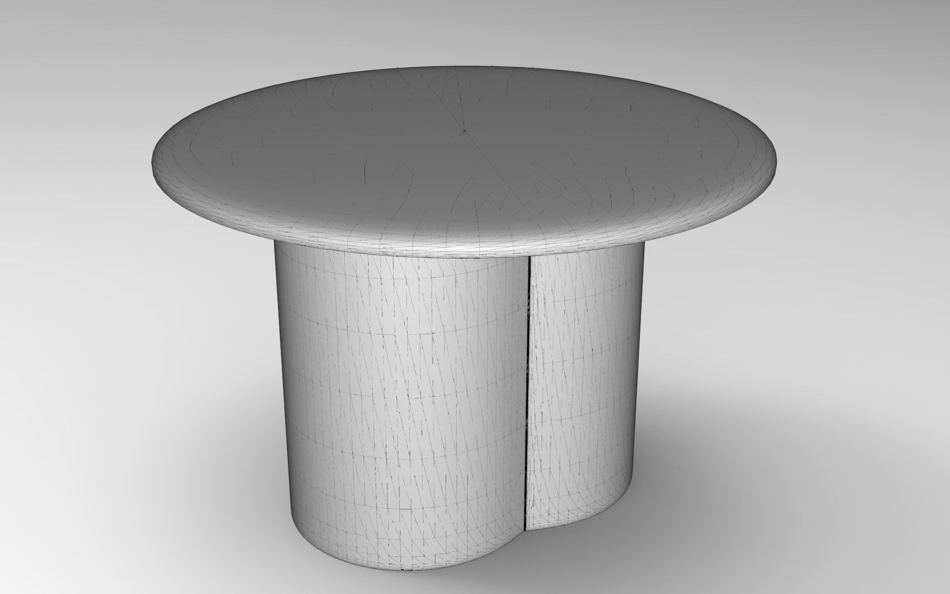 Isti Coffee Table Low-poly 3D model_5