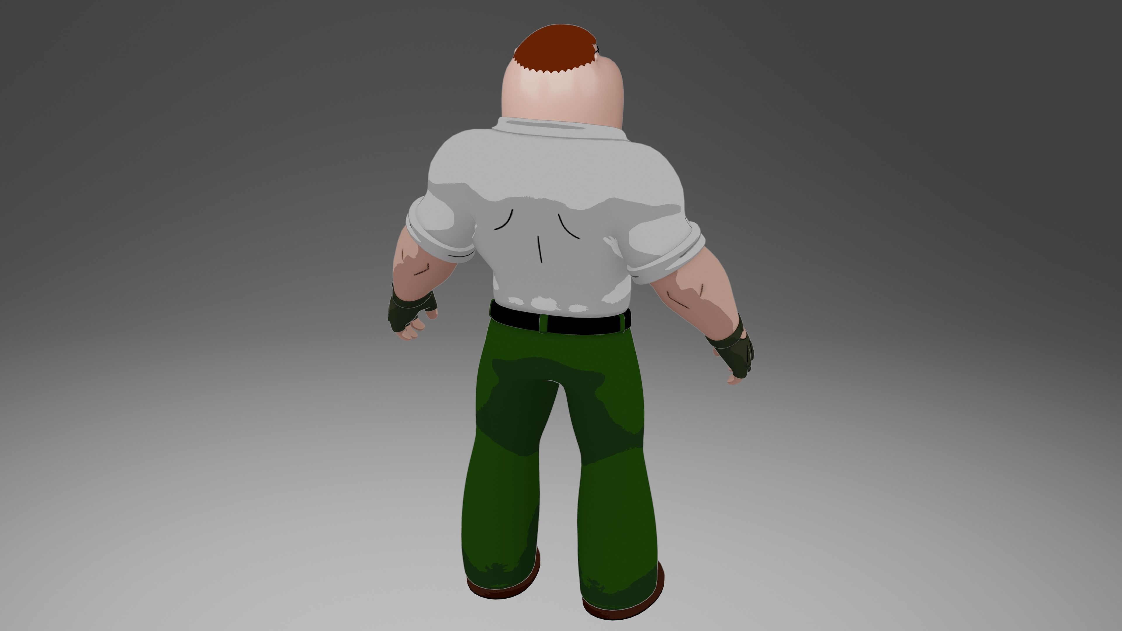 Peter Griffin from Family Guy 3D model_26