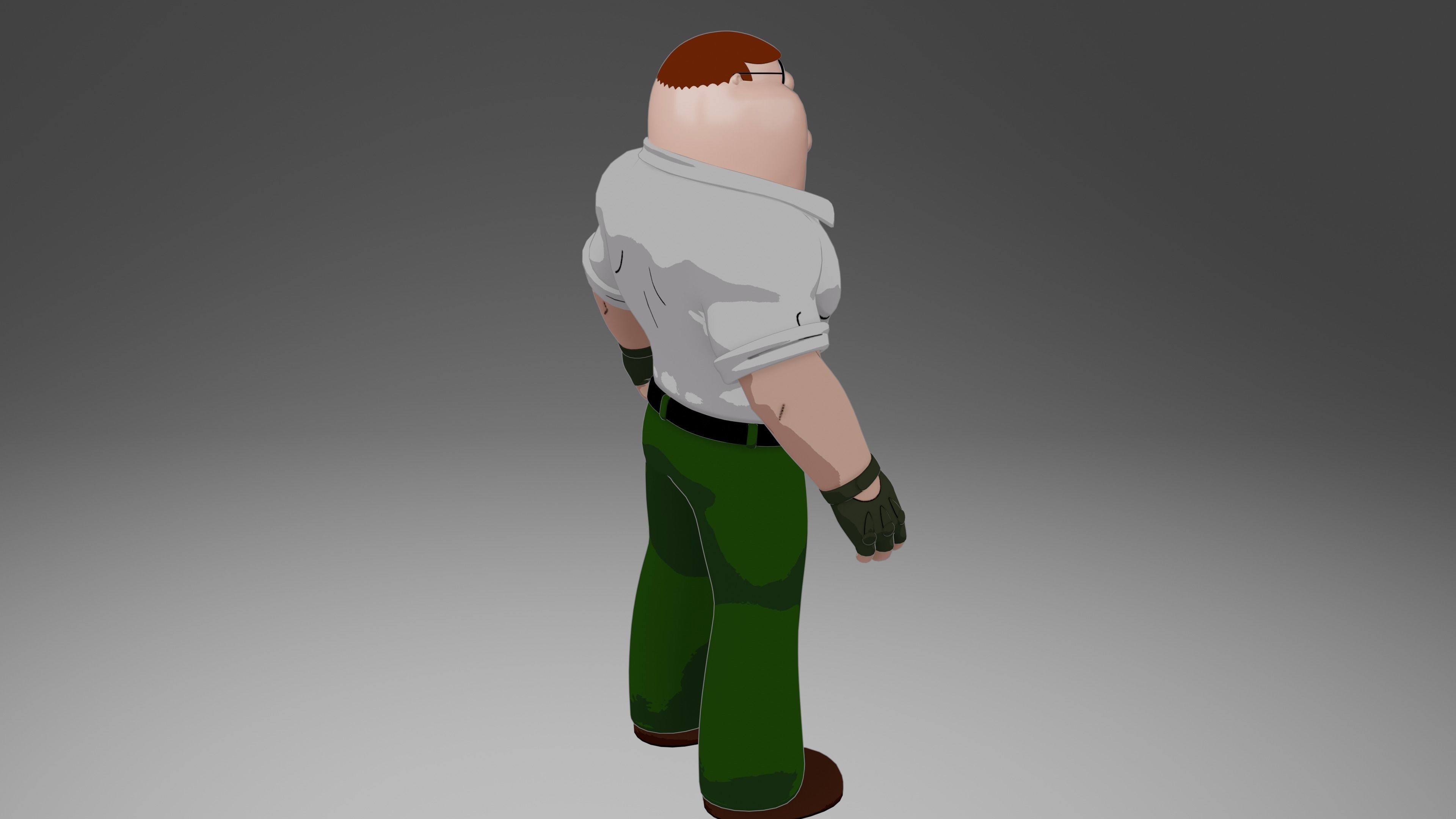 Peter Griffin from Family Guy 3D model_21