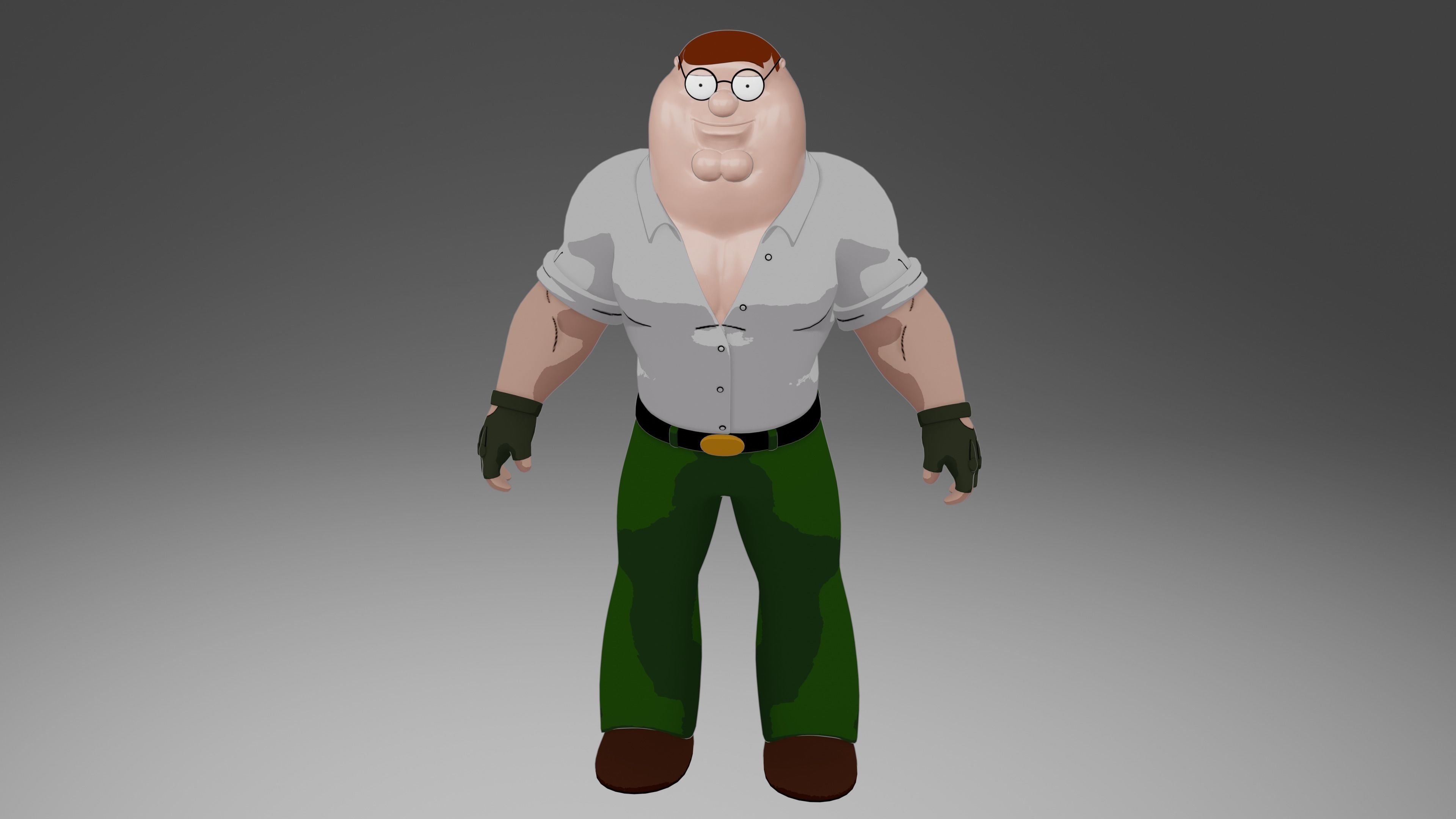 Peter Griffin from Family Guy 3D model_54