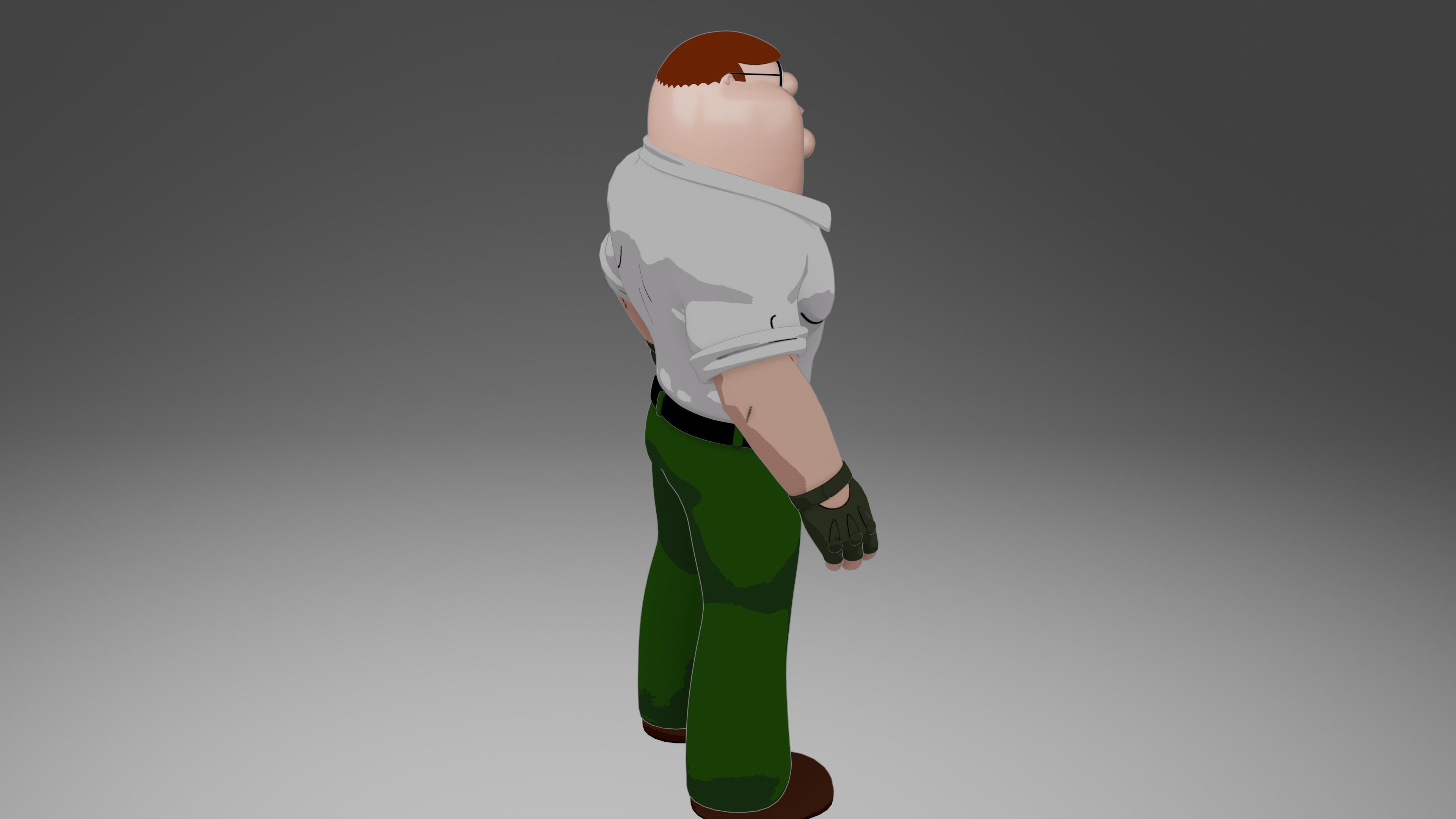 Peter Griffin from Family Guy 3D model_20