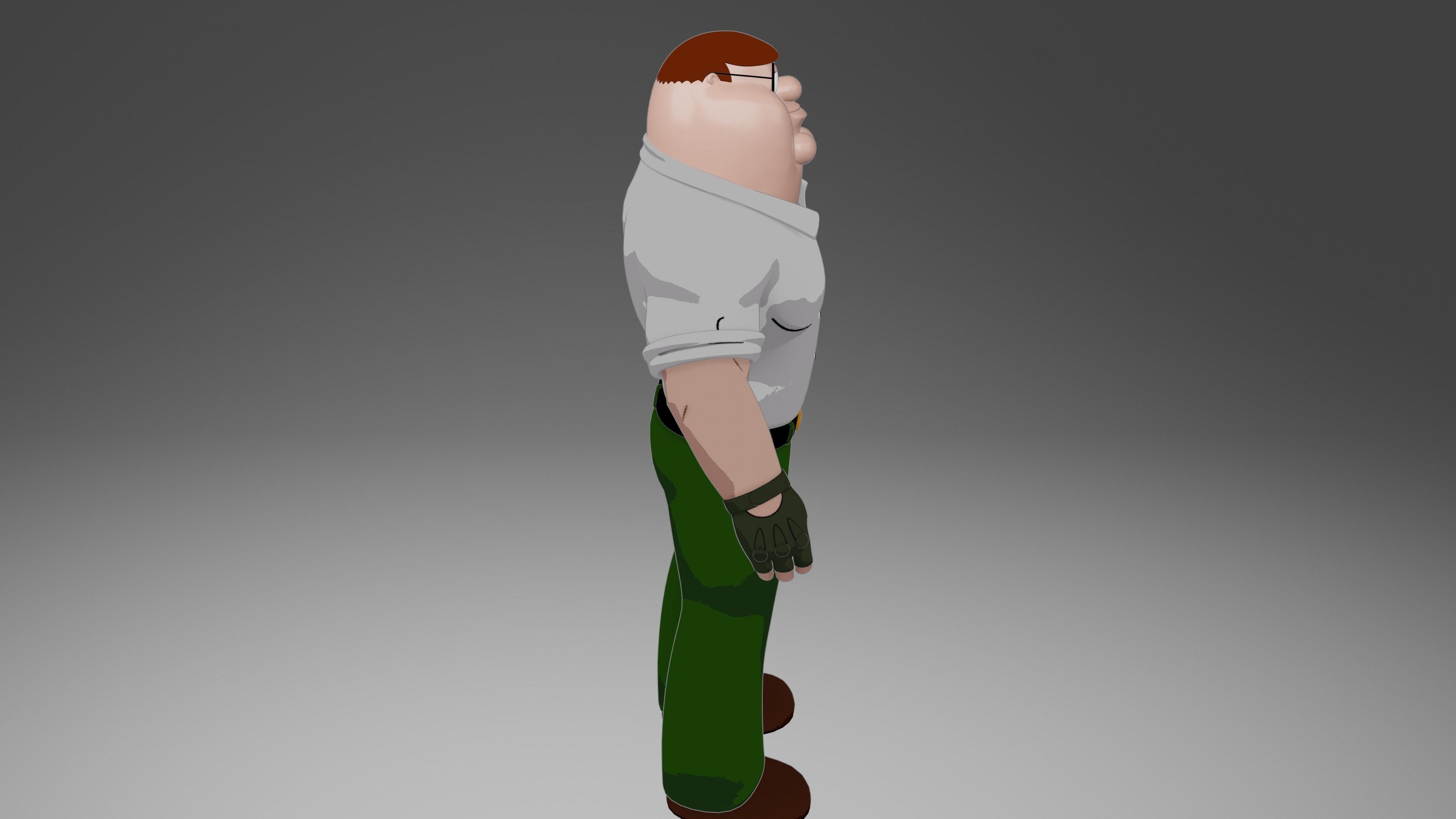 Peter Griffin from Family Guy 3D model_18